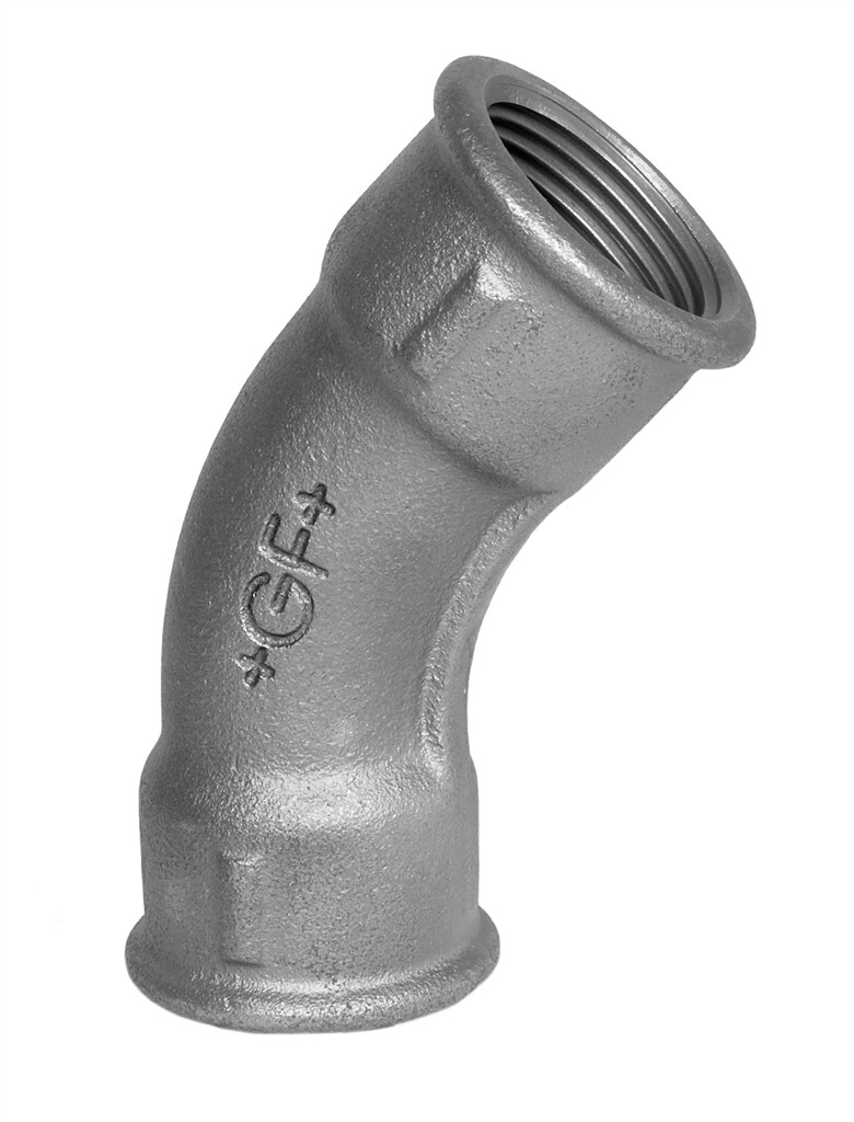 GF  41  long sweep bend    3/8" black GF  41  long sweep bend    3/8" black